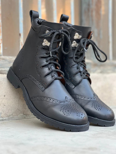 Scottish leather boot - scottish,