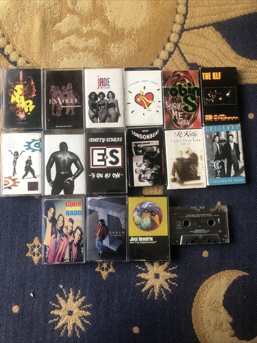 Lot vintage cassette - lot, of