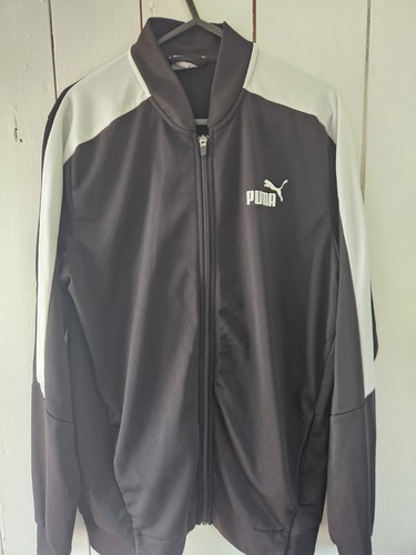 Puma men tracksuit top black - tracksuit,