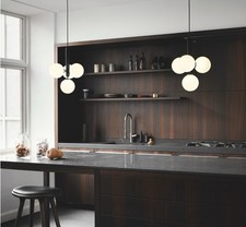 Next Cambourne 4 Light Pendant Ceiling Light Glass Chrome Deco Style Home