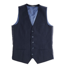 Primark Waistcoat Navy Blue