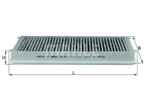 Filter interior air - air, fits
