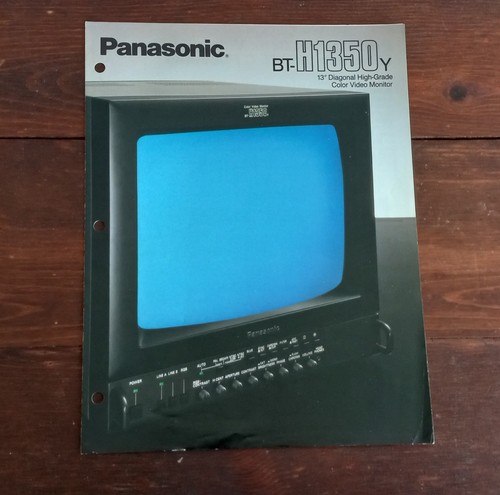 Panasonic h1350y color - bt-h1350y, 13"