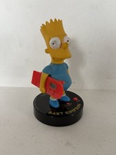 Vintage Official The Simpsons Bart Simpson Alarm Clock Talking Vintage 1991
