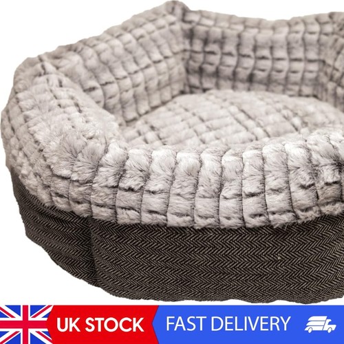 Tweed plush bed 19inch - tweed,