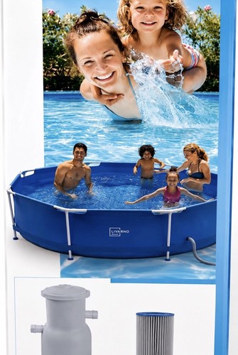 10ft metal frame - metal, pool