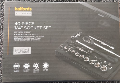 Halfords advanced socket - advanced, 1/4"