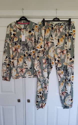 Next womens cat cotton pyjamas - next,