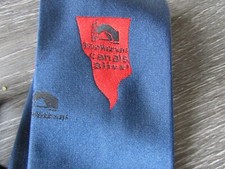 Canals Alive Campaign to Preserve British Waterways Tie by John Gould Neckwear