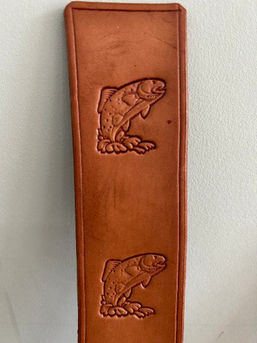 Leather book markers handmade - leather,