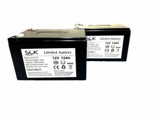 PAIR PRIDE APEX ALUMALITE MOBILITY SCOOTER LIFEP04 LITHIUM BATTERIES & CHARGER