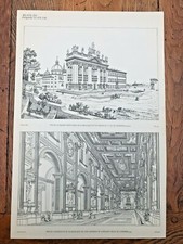 1928 print - edifices de rome