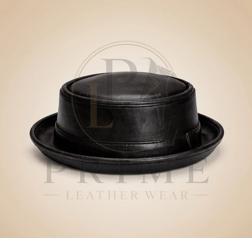 Classic black leather - black, flat