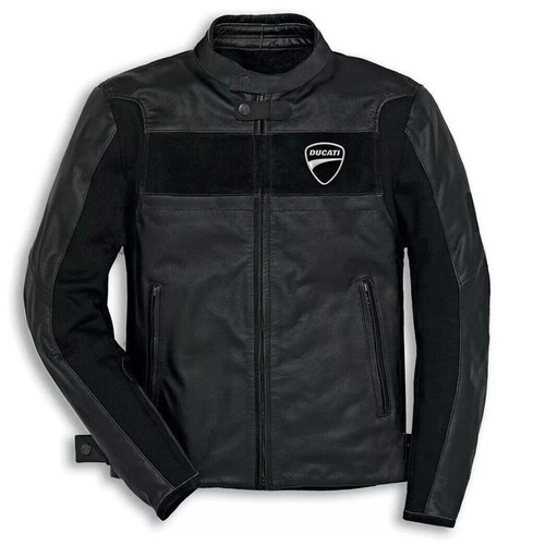 Ducati corse black leather - ducati,
