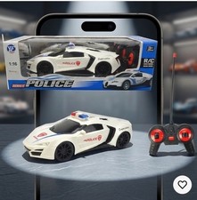 Super car police remote - police,