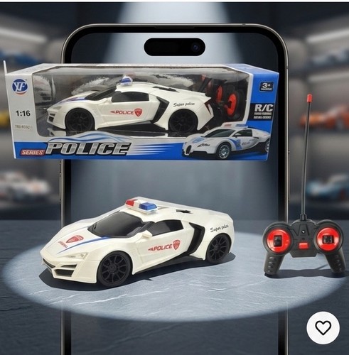 Super car police remote - car,