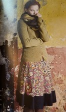 TOAST Iseult Wool Skirt Size