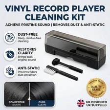 Vinyl records cleaner kit - records,