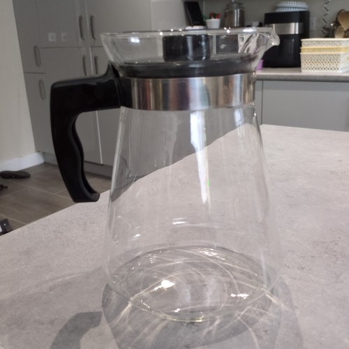 Glass coffee jug - glass,