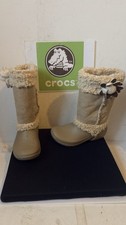 Crocs Suede Boots Size UK 5 EU