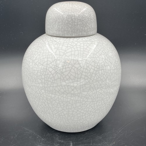White crackle raku glaze - white,