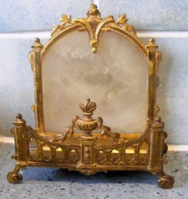 VINTAGE ORNATE BRASS AND
