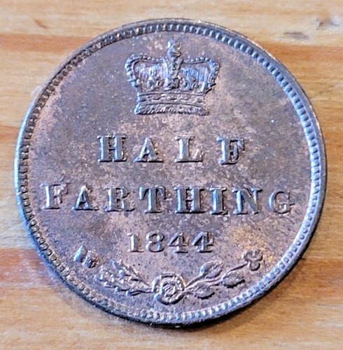 1844 queen victoria half - queen,