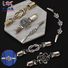 Retro Flower Cardigan Clip