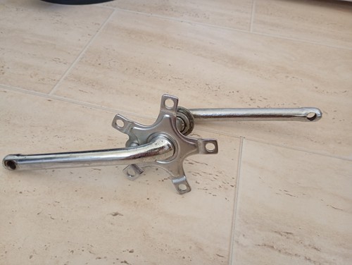 Old school chrome bmx crank - old,