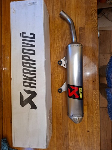 Akrapovic titanium exhaust - titanium,