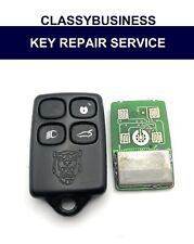JAGUAR XK8 XJ8 XJR XKR 4 Button Remote Key Fob repair fix service