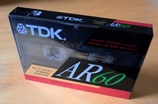 Tdk ar60 cassette tape - ar60,