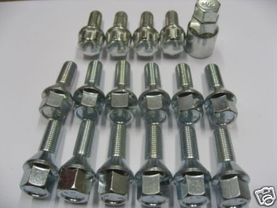 Locking wheel nuts new - 4,