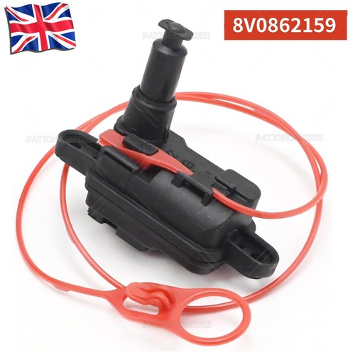 Fuel flap door release lock - door,