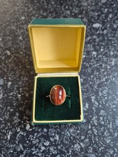9ct Gold Tigers Eye Ring