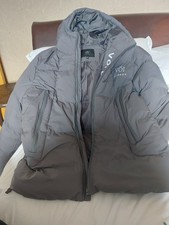 Mens Puffer Jacket By Voi London Size M 40ins Chest Gray