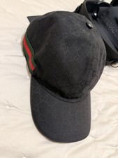 Gucci GG Supreme Canvas Cap Black