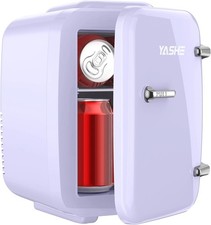 YASHE Mini Fridge, 4 Liter/6