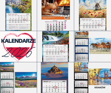 Polski Kalendarz Miesięczny Dzielny 2026 – Różne Style Organizer Na Każdy Dzień