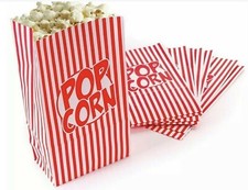 8 Paper Popcorn Bags Movie