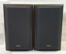 Technics SB-CA01A 2 Way Speaker System 100W Input 50W Music 6 Ohm Dark Brown.