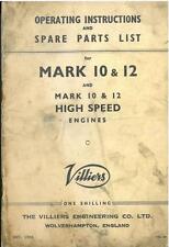 VILLIERS ENGINE MARK 10 & 12