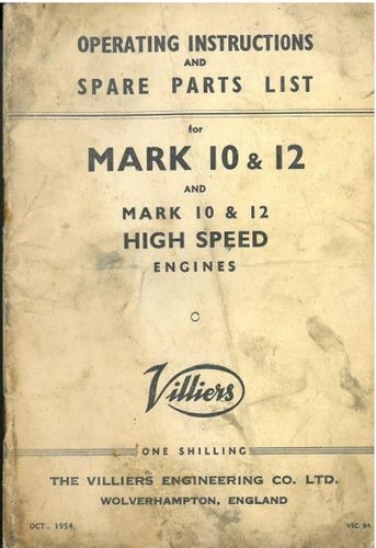 Villiers engine mark 12 - villiers,