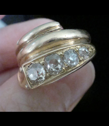 Victorian 18ct large old - large, cut