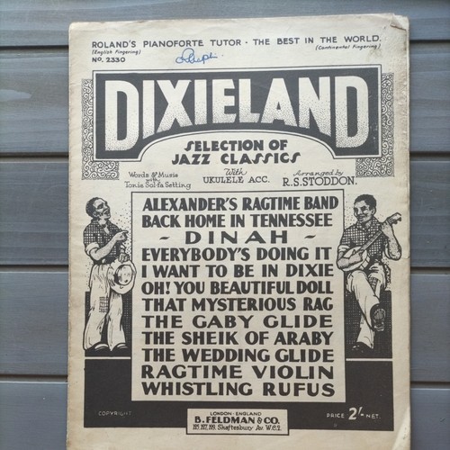 Vintage sheet music - vintage,