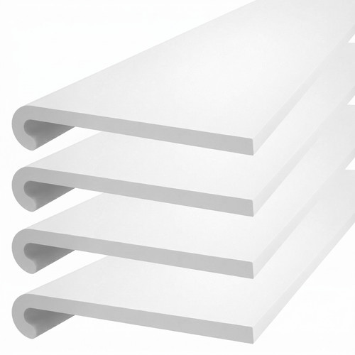 White bullnose window sill - white,