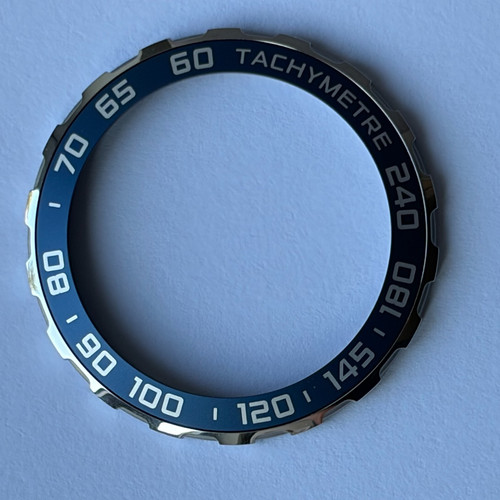 Tag heuer blue steel - steel, bezel