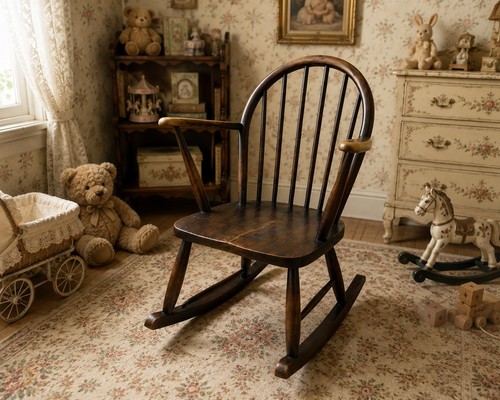 Vintage ercol childs - vintage, rocking