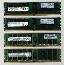 JOB lot of mixed 4x 32GB DDR4