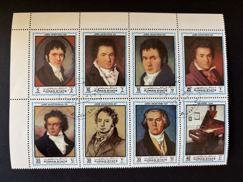 Ajman stamps set of ludwig - ,